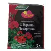 Грунт для Гераи и Пеларгонии Цветочный рай 3 л
