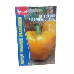 Перец сладкий BIG BERTHA YELLOW 5 шт РЕДКИЕ СЕМЕНА