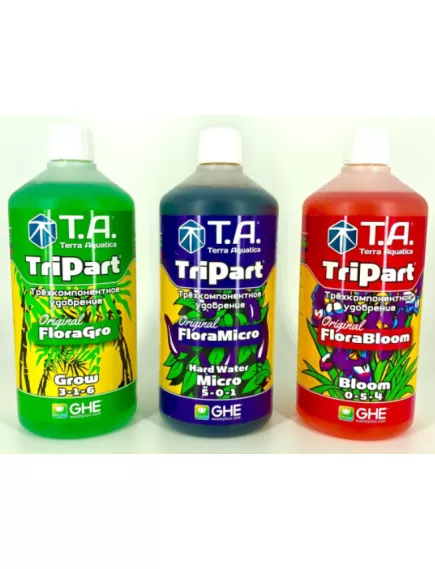 T.A. GHE  TRIPART SET HW набор удобрений для жесткой воды