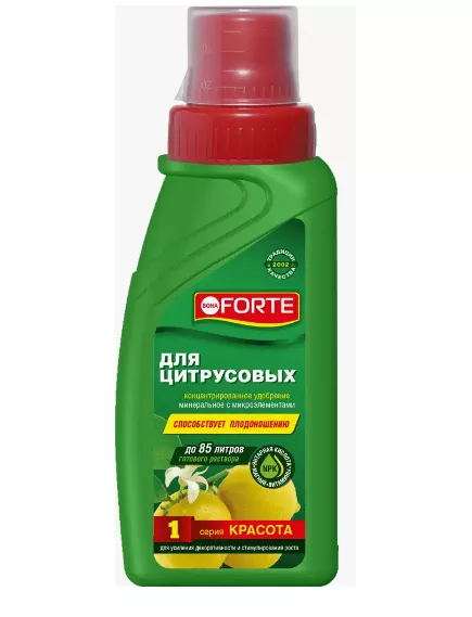 BONA FORTE Бона Форте Красота удобрение для Цитрусовых 285 мл